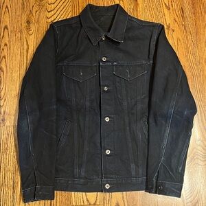3Sixteen Shadow Selvedge Denim Jacket size XL